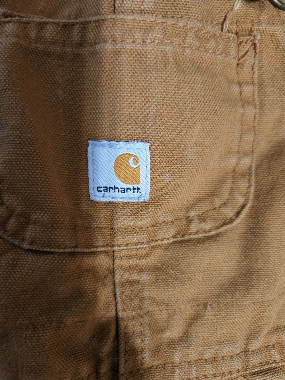 Carhartt Men’s Brown Duck Canvas Work Shorts